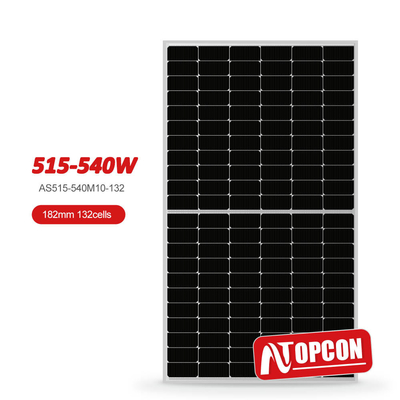 182mm Mono Solar PV Modules voor huishoudelijke elektriciteit 132 6*22 Cells Solar Power System