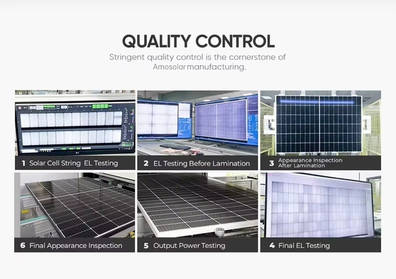 LONGi Hi-Mo 7 Solar Power Modules Bifacial 565w 570w 575w 585w 590 watt voor projecten