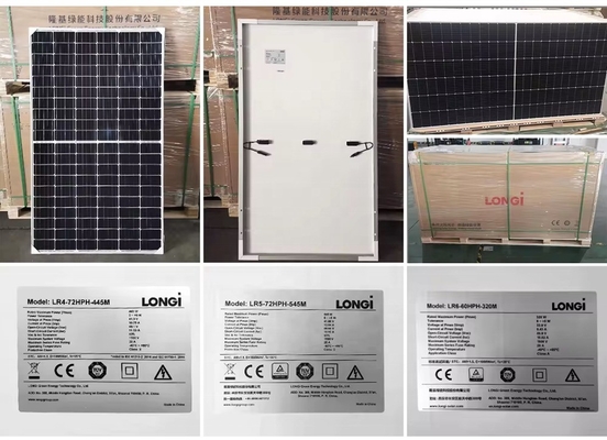 Longi Hi-Mo6 Mono PV-modules van 420w 410w 585W 590W voor zonnepanelen
