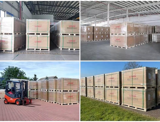 Longi Hi-Mo6 Mono PV-modules van 420w 410w 585W 590W voor zonnepanelen
