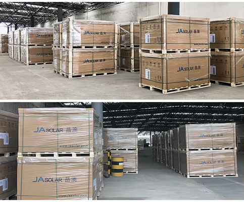 Canadian JA Solar 550ww Half Cell Mono Modules 560w 570w 580w 590w Hoger Output Power