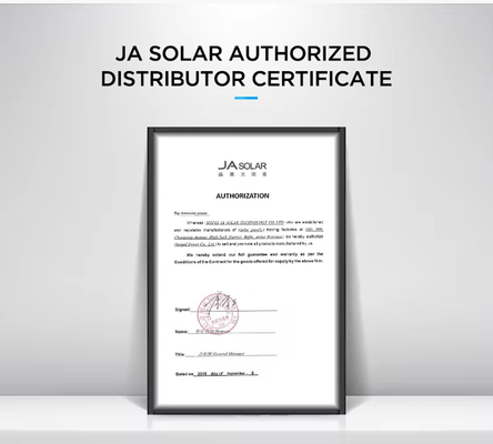 Geanodiseerd Aluminium Frame 560-600W JA Trina Longi Mono Solar voor Home Solar