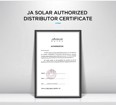 JA Zonnepanelen 550W Bifacial met MC4-compatibele connector en 2112*1052*35 afmetingen