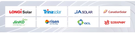 Bifacial N-type mono Half 700w 630w 610w 585w 620w 580w 550w zonnepaneel voor volledig systeem