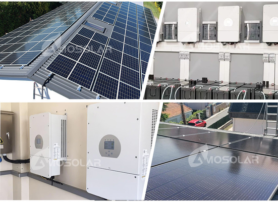Deye 6K-SG04LP1-AU Single Phase Solar Inverter met batterij Maximaal PV-arrayvermogen 6500 Wp