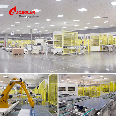 Amosolar Half Cut 182mm Cell 565w 570w 575w 580w 585w 590w PV Panel voor zonnestelsel