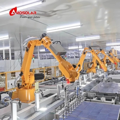 Amosolar Half Cut 144cells 565w 570w 575w 580w 585w 590w Frame Anodisated Aluminium Alloy 30