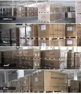 550w 700w 630w 610w 585w 620w 580w Bifaciaal zonnepaneel voor commerciële industrie