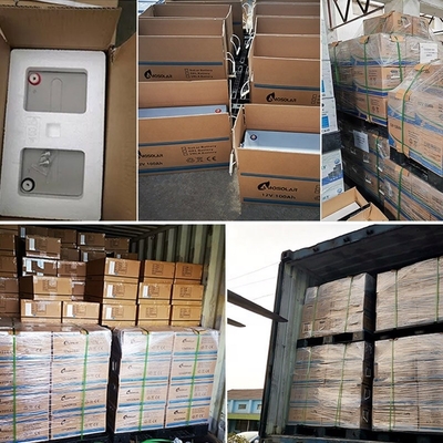 Amosolar zonnebatterij 12V Gel 100Ah 150Ah 200Ah 250Ah voor opslag bij kamertemperatuur