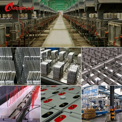 Amosolar zonnebatterij 12V Gel 100Ah 150Ah 200Ah 250Ah voor opslag bij kamertemperatuur