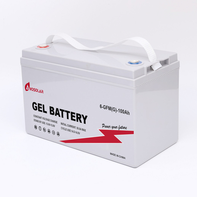 Amosolar 12V 100Ah 200Ah 300Ah 400Ah Gel House-batterij voor buiten het net gelegen containerhuis