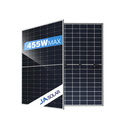 JA Solar 430W 440W 445W 455W Bifaciale PV-modules Geavanceerde technologie voor zonne-energie
