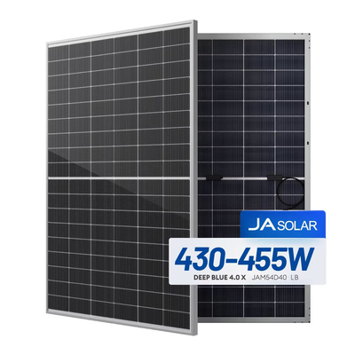JA Solar 430W 440W 445W 455W Bifaciale PV-modules Geavanceerde technologie voor zonne-energie