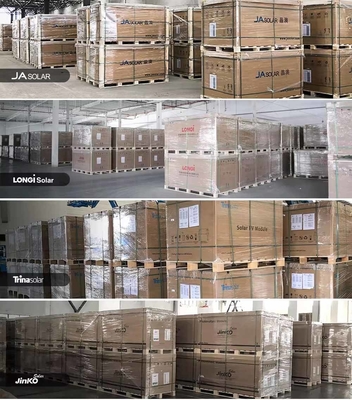 JA Solar dubbelzijdig zonnepaneel 455w De beste fotovoltaïsche module voor zonne-installaties thuis