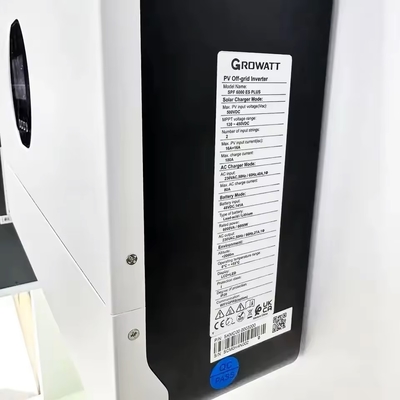 Zonne-energiesysteem Huis Growatt 6000 ES Plus Off Grid Zonne-omvormer 6kw Hybridesysteem
