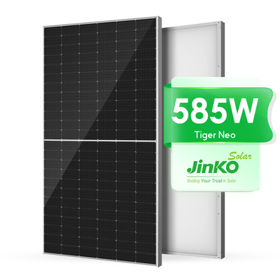 Jinko's 570Watt 575Watt 585Watt 590Watt Monokristallijn Bifacial Solar Panel voor thuis