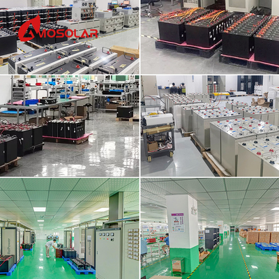 Amosolar 48V 51.2V 100AH 200AH Lithium-Ion-batterij