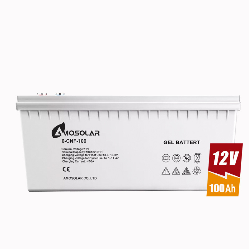 12V 250Ah gelbatterij voor zonnestelsel met 1500 keer cyclusduur en OEM/ODM aanvaard
