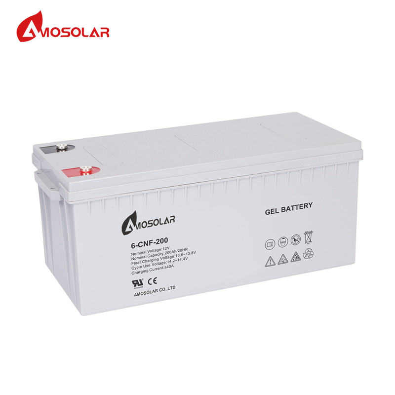 GEL loodzuurbatterij 12v 24v 200ah 100ah 50ah 200ah Diepe cyclus voor zonne-energieopslag