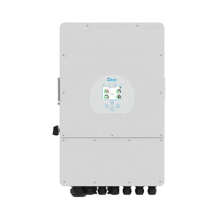 Deye Home Energieopslag Hybride zonne-systeem stroomvoorziening Kit Drie enkelvoudige fase 12KW 5KW
