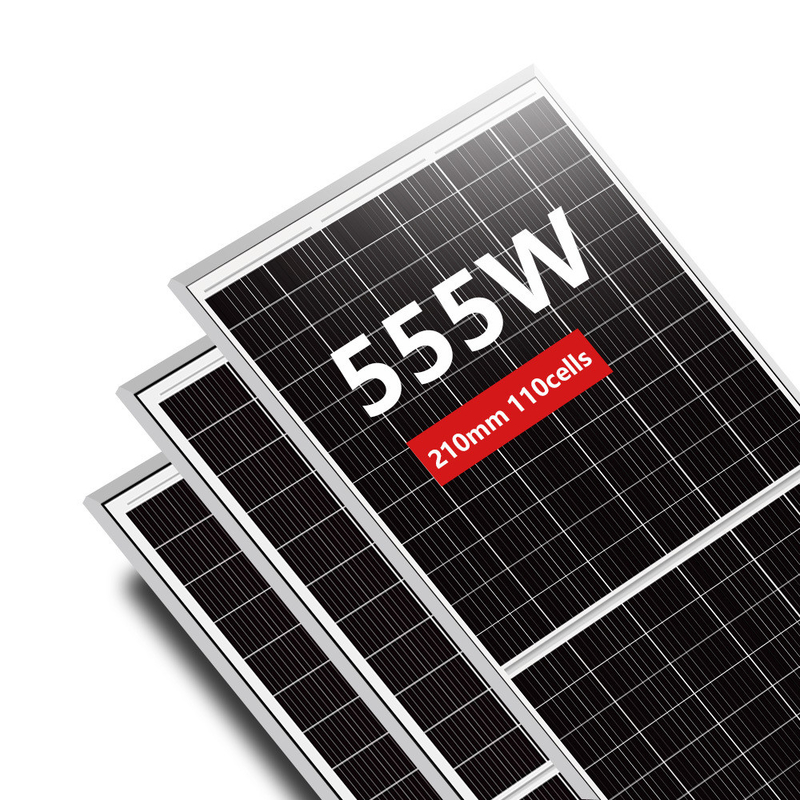 550 Watt Mono Perc PV industriële celcellen voor commercieel dak 535w tot 555w