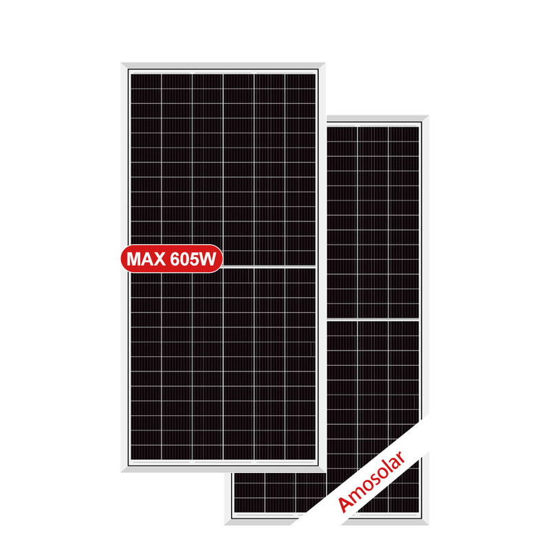 Dubbelglas 575w 580w 585w 590w 595w 600w 605w Mono zonnepanelen met TUV CE ISO