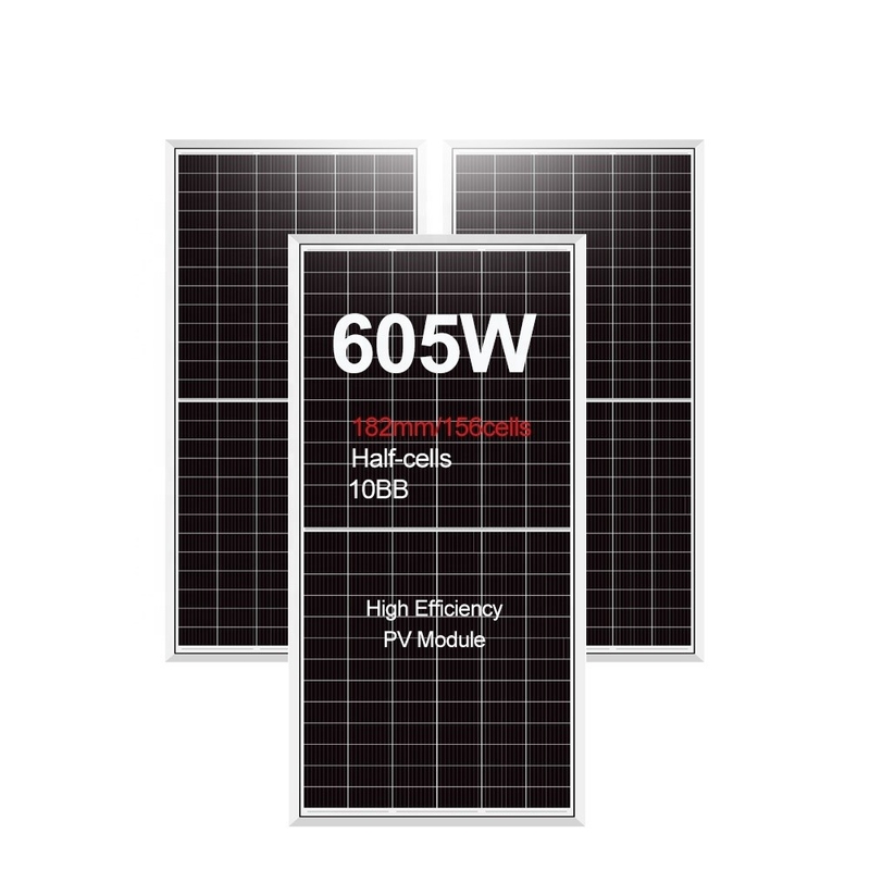 Amosolar halfcellen PERC A-klasse zonnepaneel 590 Watt 595 Watt 600 Watt voor OEM-orders