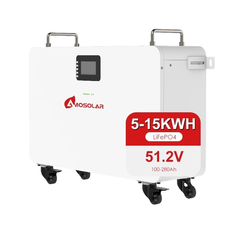 Goedkope 51.2V 10kWh 15kWh Lifepo4 batterij voor mobiele op maat gemaakte zonne-energie