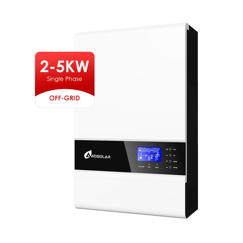 Amsolar 3KW 5KW 8KW 10KW off-grid zonne-inverter met MPPT spanningsbereik van 60-115Vdc
