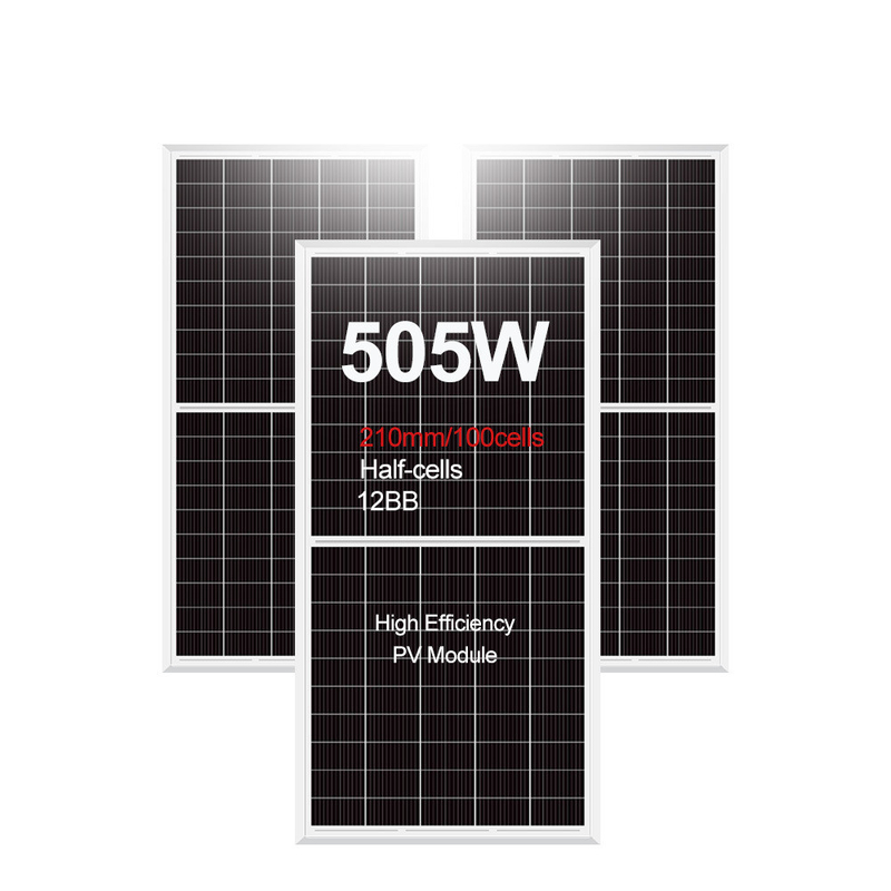 Upgrade uw PV-installatie met 485w 490w 495w 500w 505w zonnepanelen kit van gecertificeerde