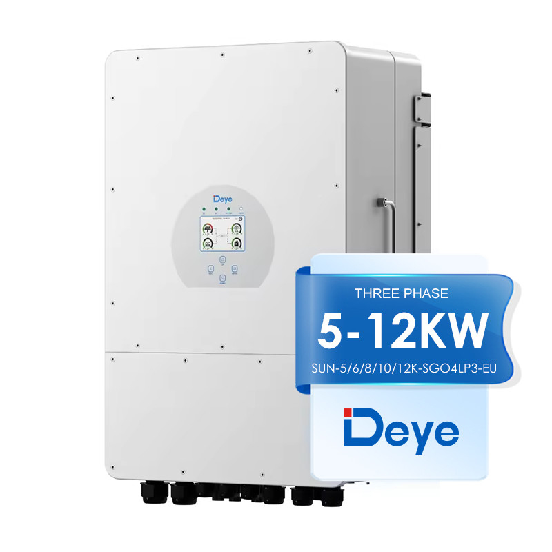 Deye SUN-3.6/6/8/10K-SG05LP3-EU-SM2 Driefasige hybride zonne-inverter voor thuishybride