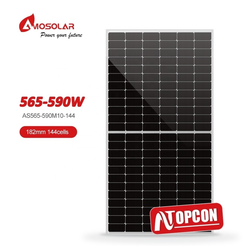 550W 560W 575W 580W 600W 620W N-type zonnepaneel met geanodiseerd aluminium frame