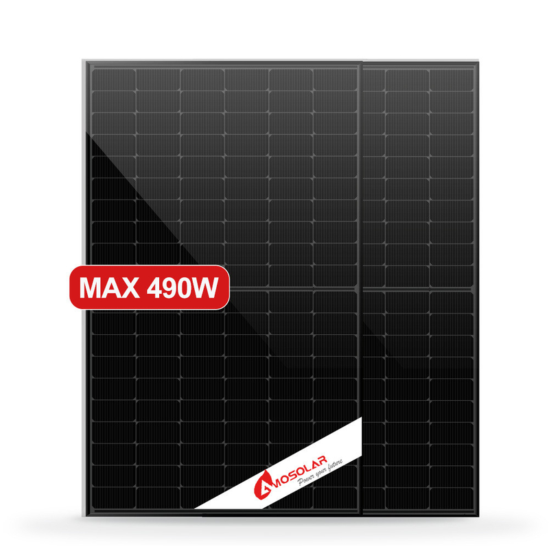 Anodisatieraam van aluminiumlegering 182 mmx182 mm 120 cel Halve cel Mono N-type zonnepanelen