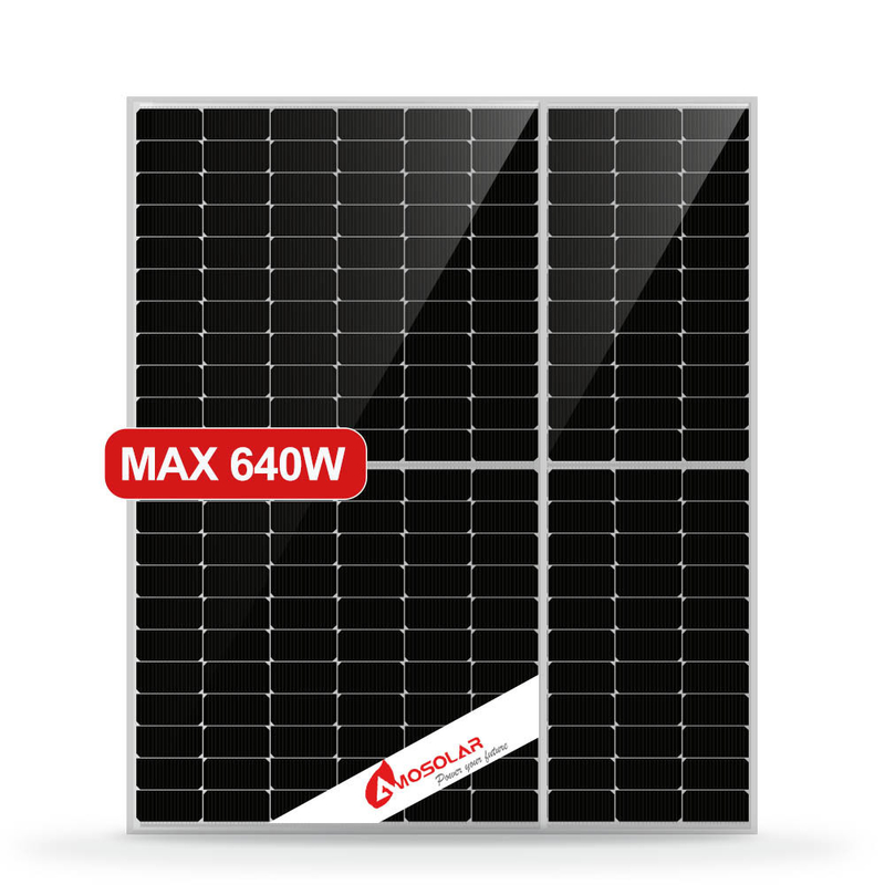 Amosolar 210mmx210mm monokristallijn zonnepanelen met N-TYPE cellengrootte A-klasse PV-module
