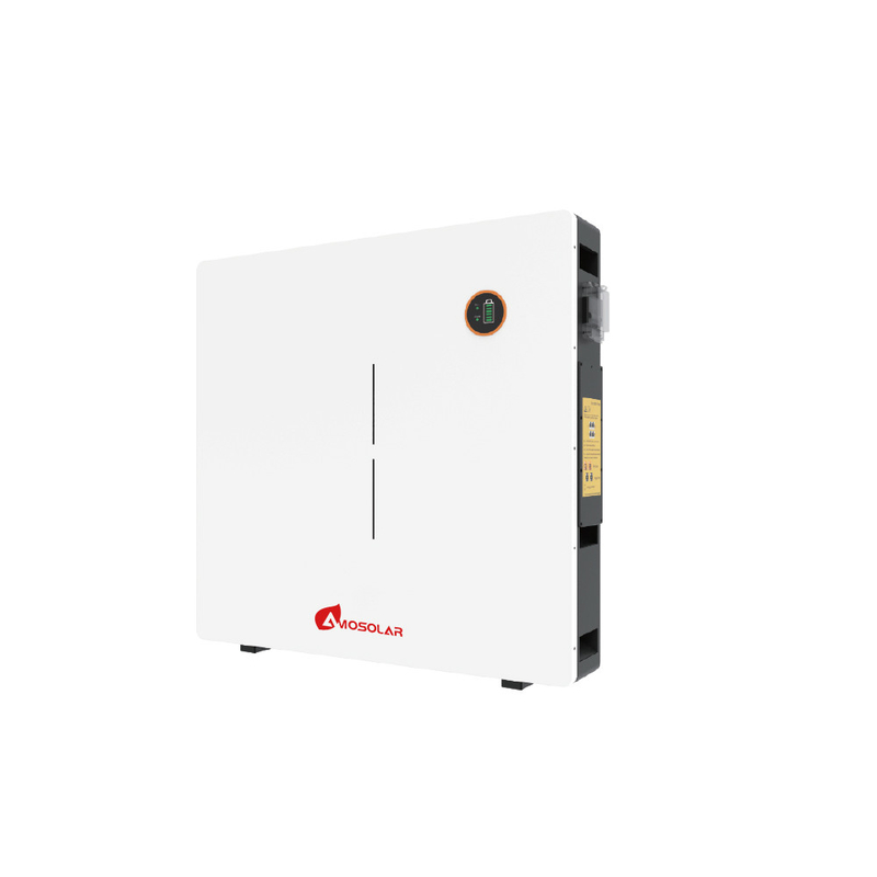 48V 51.2V 100AH 200AH 300AH Zonne-energie Lithium-ion batterij Muur met OEM / ODM service