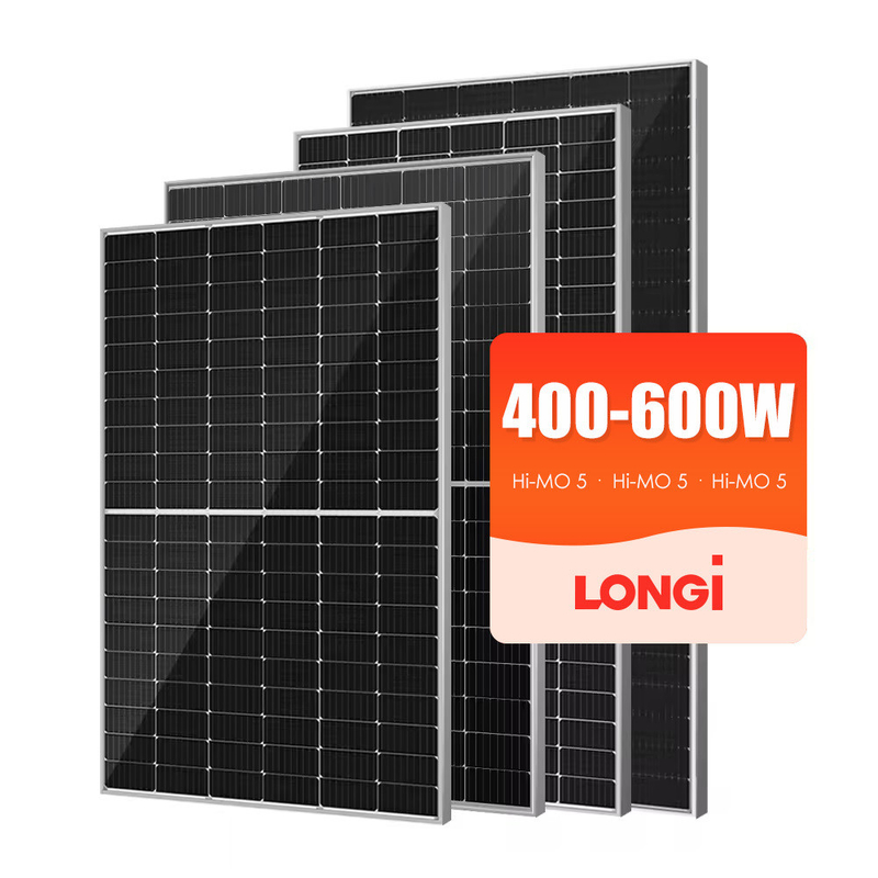 Longi 580W 585W 590W zonnepaneel draagbaar stroomsysteem met HJT zonnecellen klasse A