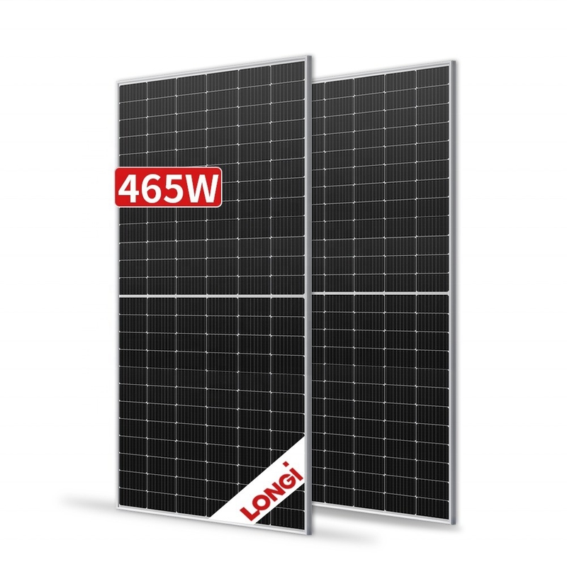 Longi Full Black 430w 425w 420w 410w 400w zonnepaneel met geanodiseerd aluminium frame